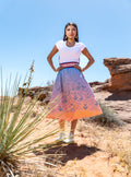 Sonaw Mana Blue Ombre Skirt