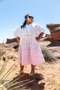 Baby Pink Tsuwisnöm Prayer Skirt