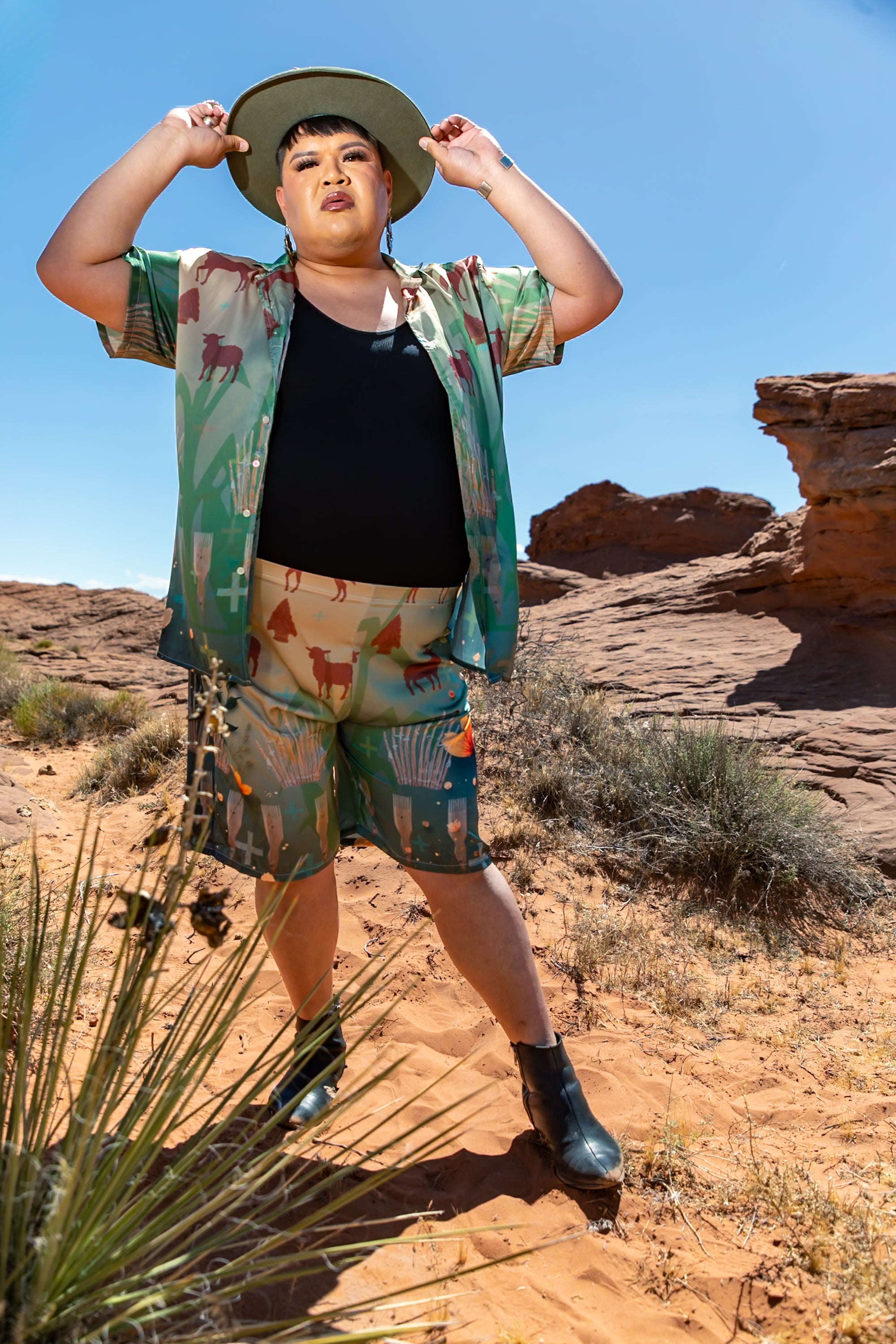 Dine' Dreams Men's Shorts Set