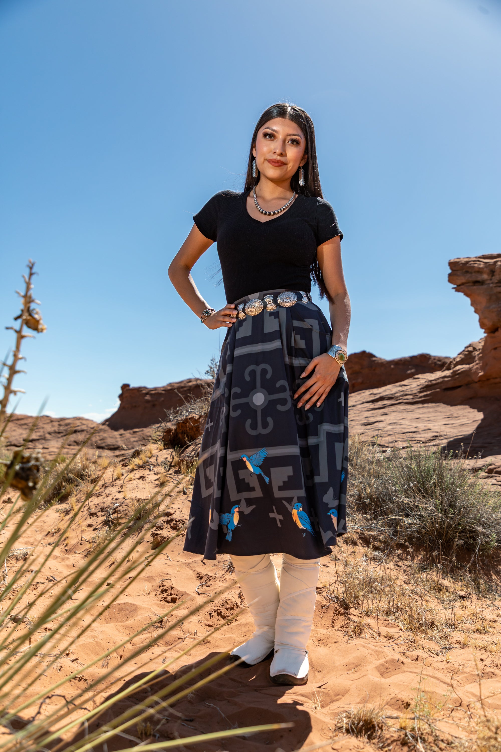 Bluebird Blessings Skirt